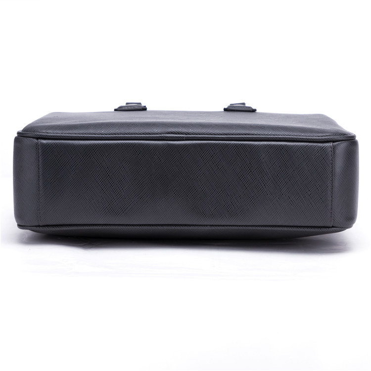 New Arrival Retro High Manual Luxury Business Large Capacity Briefcase Saffiano Leather Laptop Bag