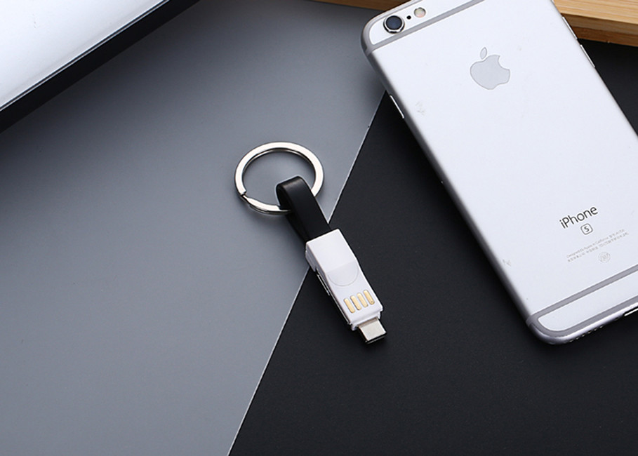 Magnetic Charger 3 In 1 8pin USB Cord