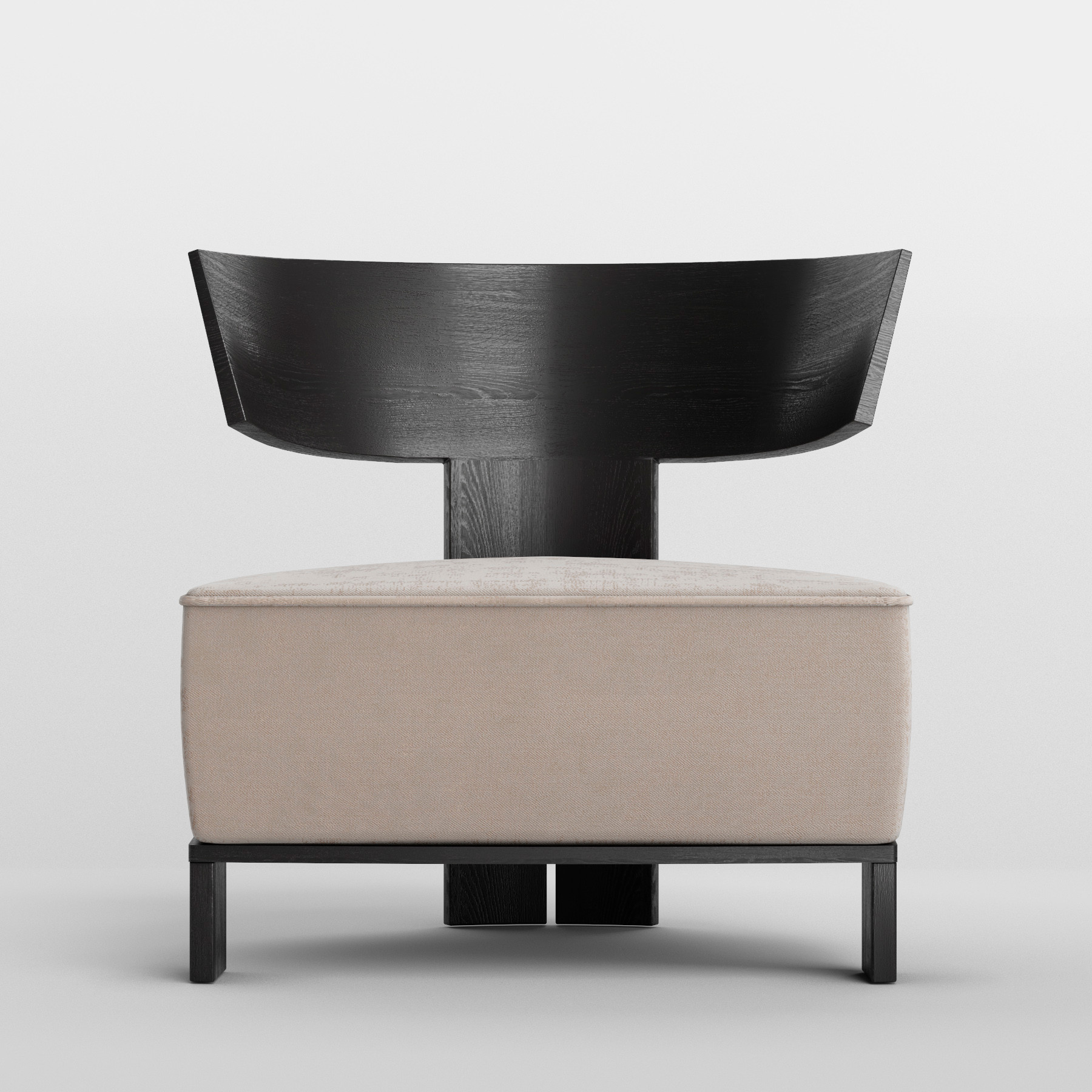Molteni Clipper Modern Low Lounge Chair For Reception Room Office