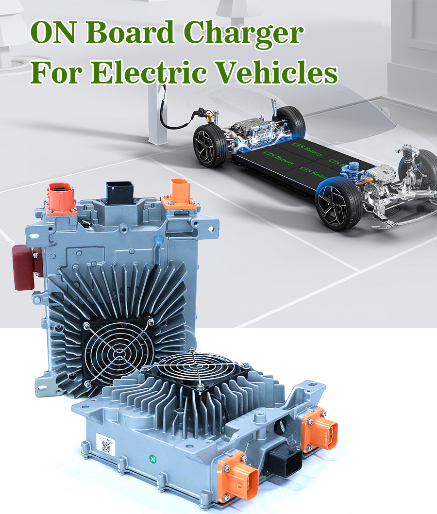 Air/Water Cooled On Board Charger for Electric Cars with IP67 Rating and 50V-99V Output