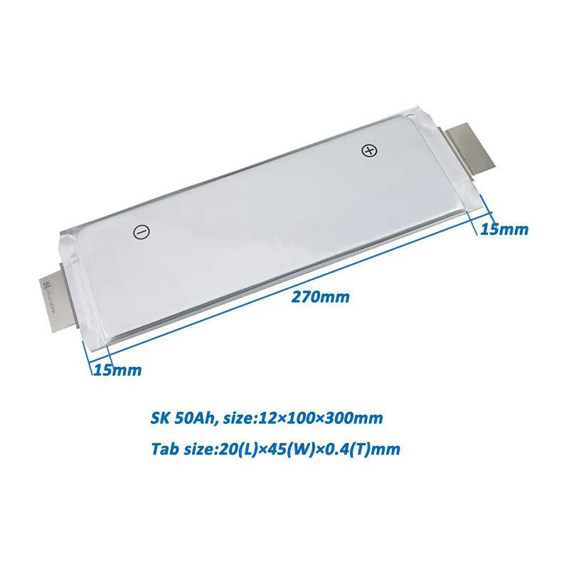 OEM ODM Long Cycle Life 3.2V 3.7V LFP NMC Lithium-ion Pouch Battery Cell For EV/RV/Truck