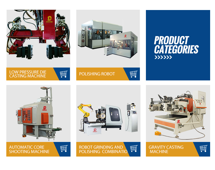 380V Servo Motor Driven Two Manipulators LPDC Machine