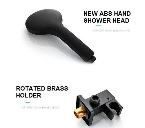 Ultra Thin Shower Wall Faucet Pre Embedded Solid Brass Valve For Home / Hotel
