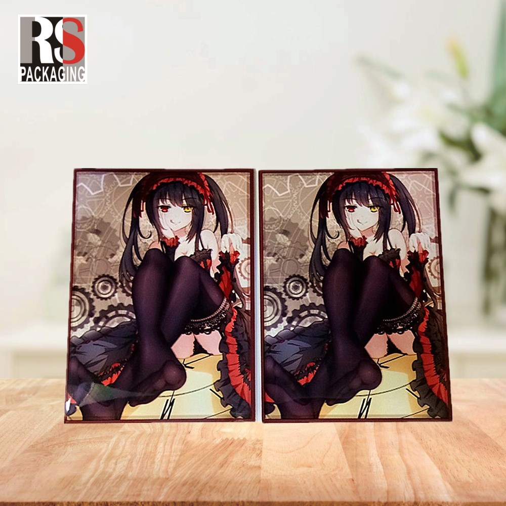 Sturdy Thicker Board Game Card Protectors PP Trading Card Hard Sleeves Standard Size