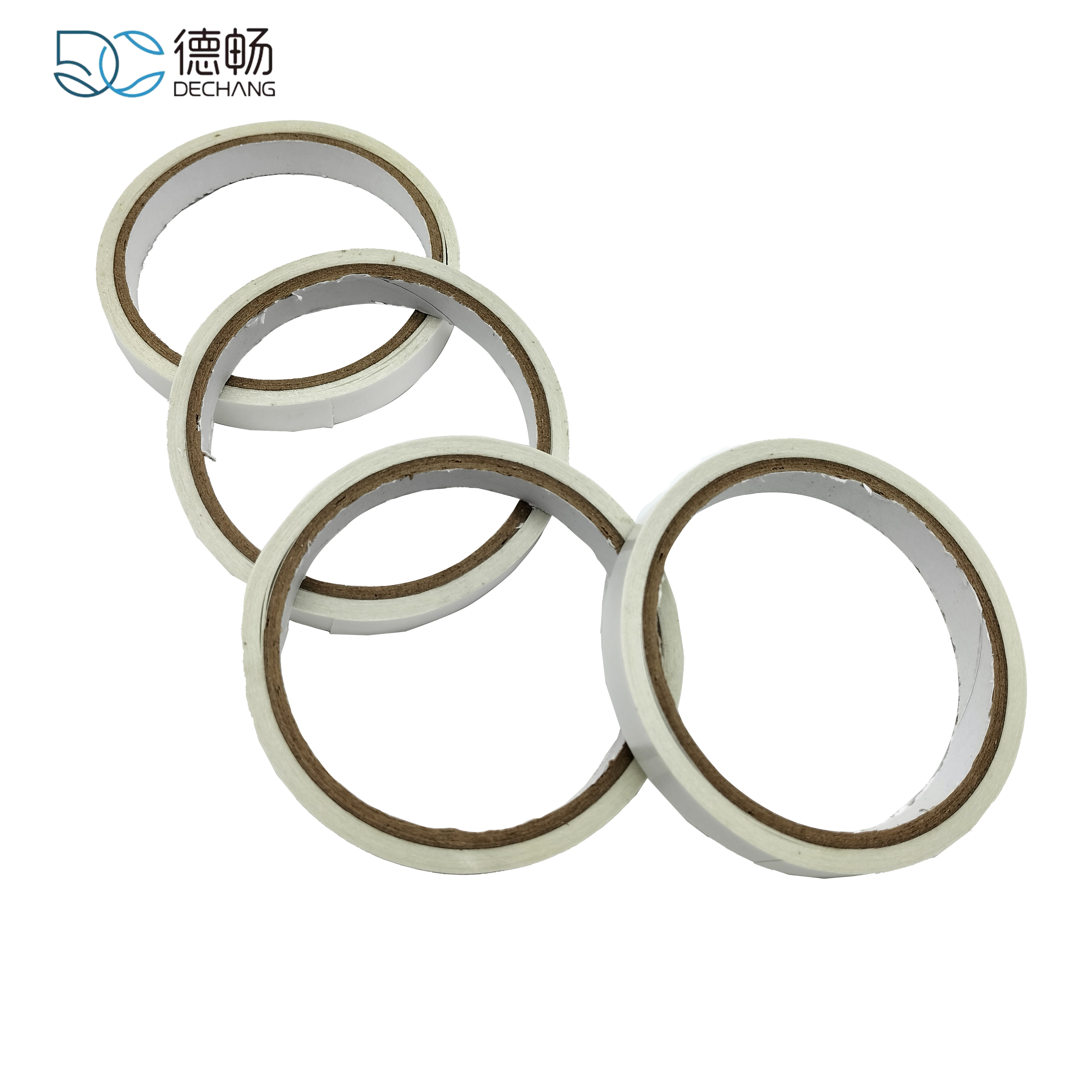 High Temperature Manual Fixing Transparent White Hot Melt Double-sided Tissue Tape