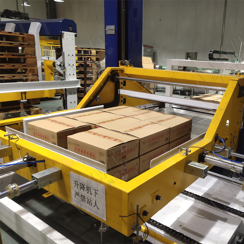 Automatic Gantry Case Palletizer Machine Tray Barrel Case Carton Bag Packing Palletizer