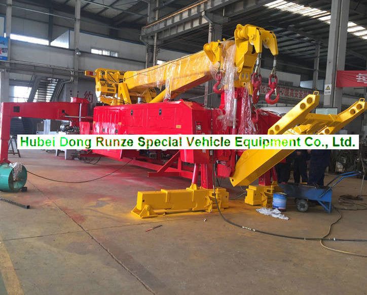 30 Ton Integrated Rotary Recovery Truck Body / Wrecker Towing Truck Body