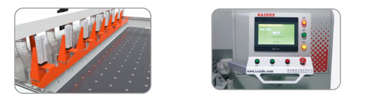 220V High Precision SD-1850 Acrylic Plate Saw Machine Automatic Plastic PM PS Light Guide Plate Cutting Machine