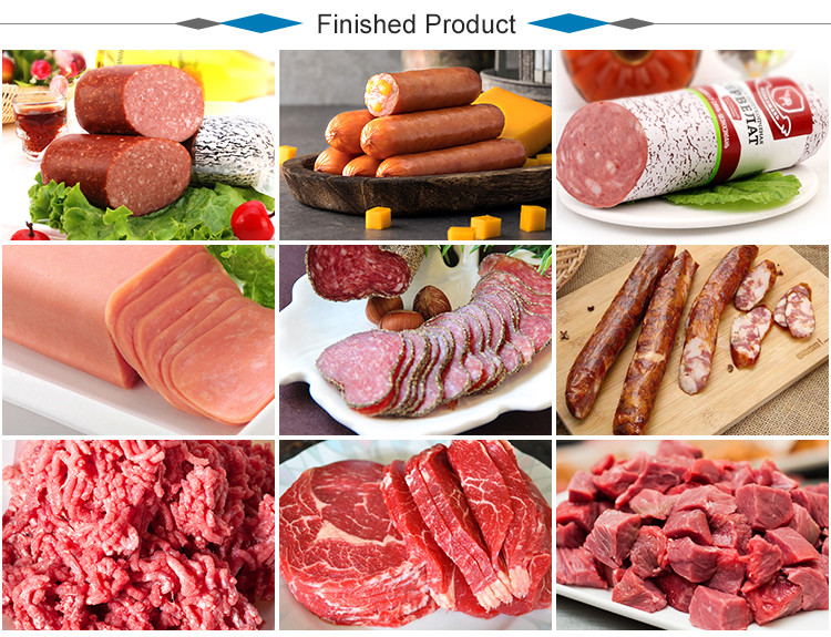 Multifunction Hydraulic Sausage Production Line 1000kg/H