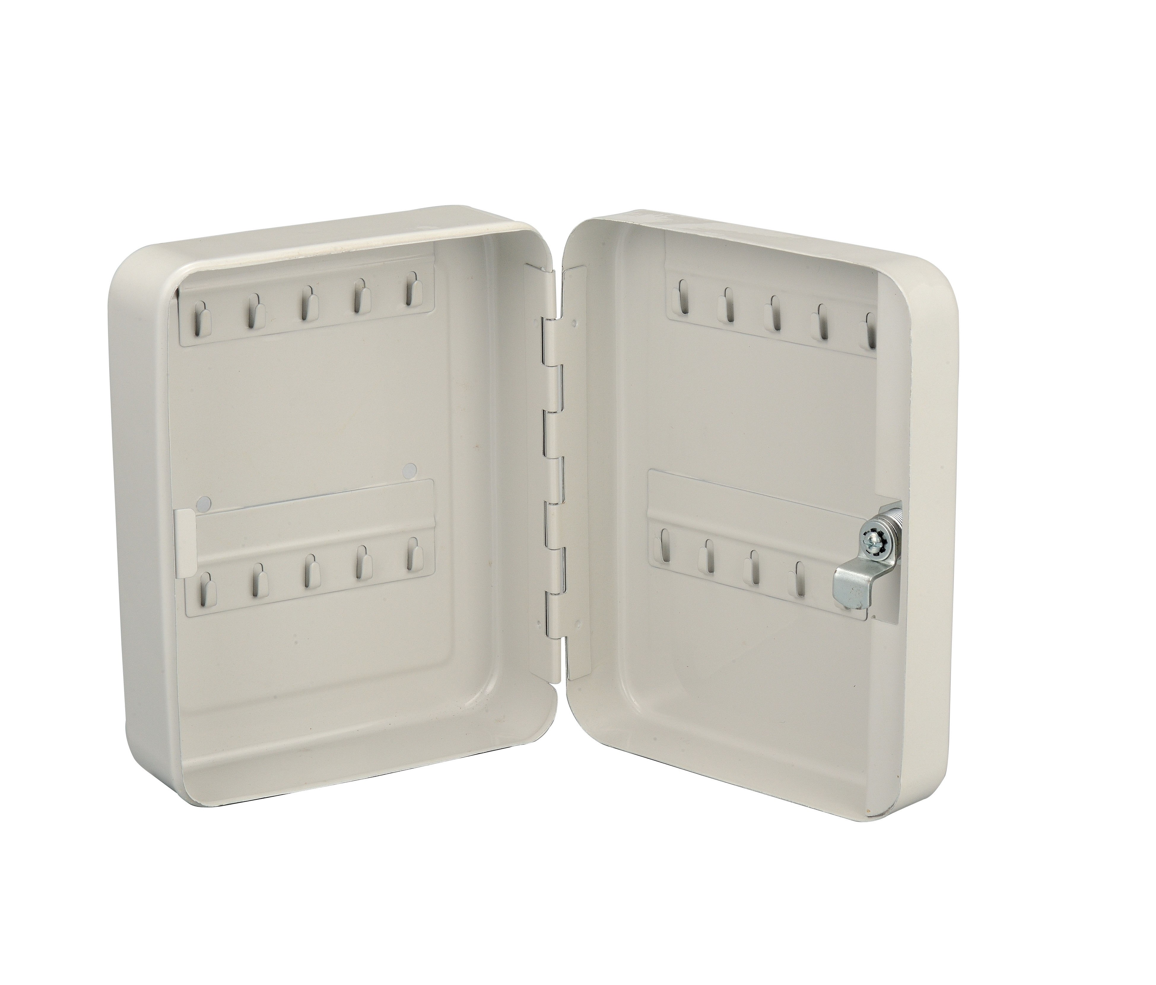 8 Inch High Portability 20 position Wall mounted Solid Steel Key Cabinet Storage Safes With 2 Keys