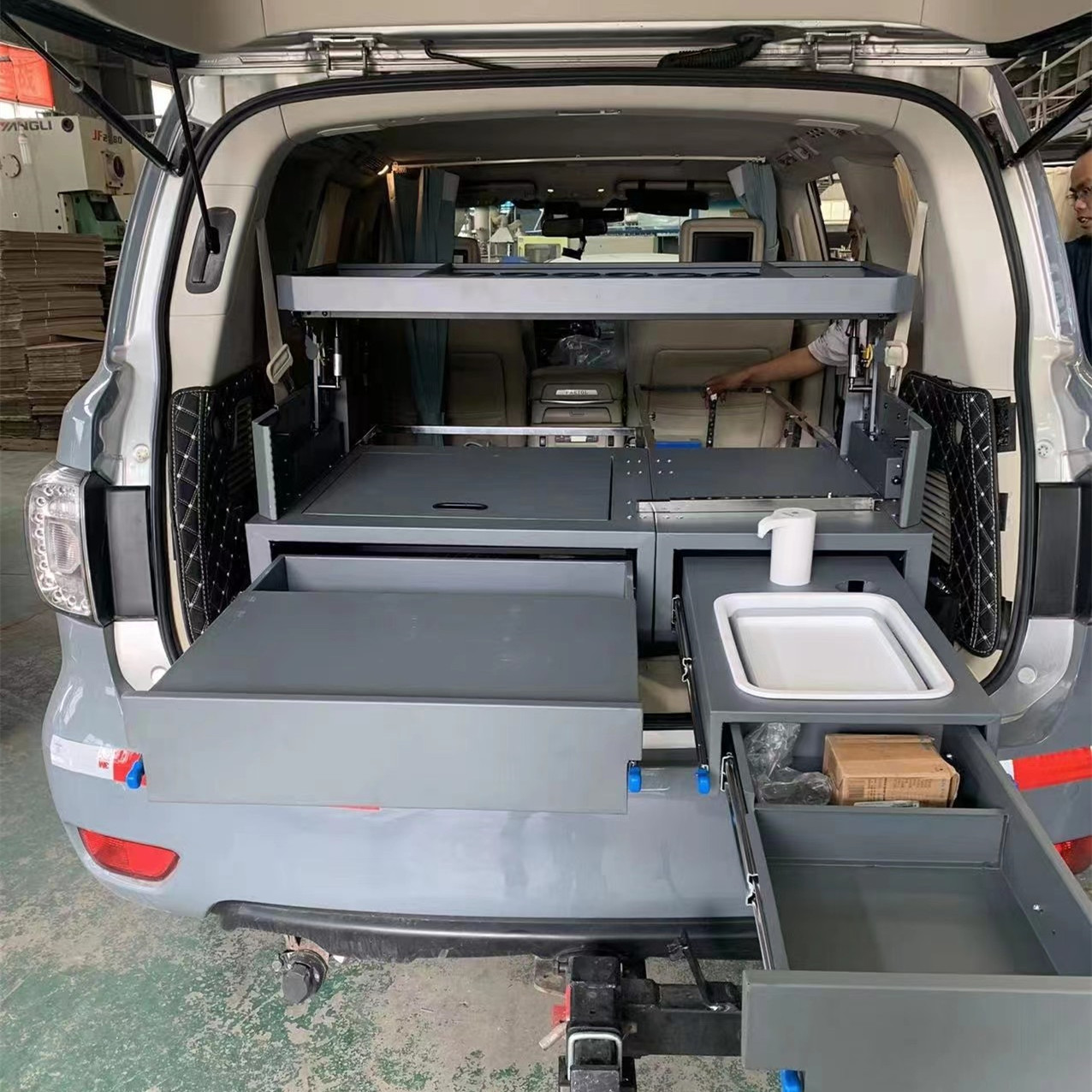 15-20 Days Lead Time Powder Coated Camp Kitchen for SUV Crossover Wagon Truck or Van