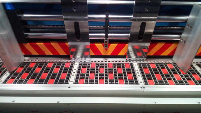 2 Color Carton Box Flexo Printing Machine , Automatic Printer Slotter Die Cutter Machine