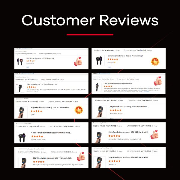 LSJ Handheld Thermal Imaging Camera Industrial Use Infrared USB Thermal Image Equipment LCD Household Thermometer for Machine