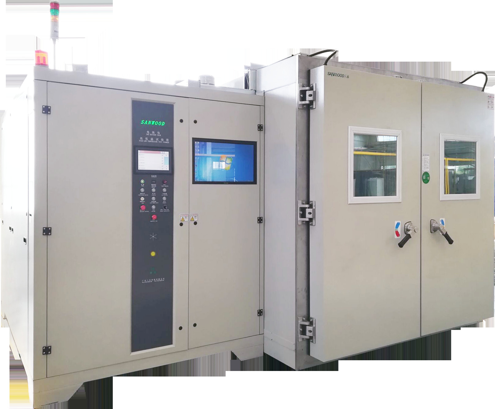 Panelized Walk-in Environmental Chamber Temperature Humidity Test Chamber to Large Size Conditionning room CCTV camera