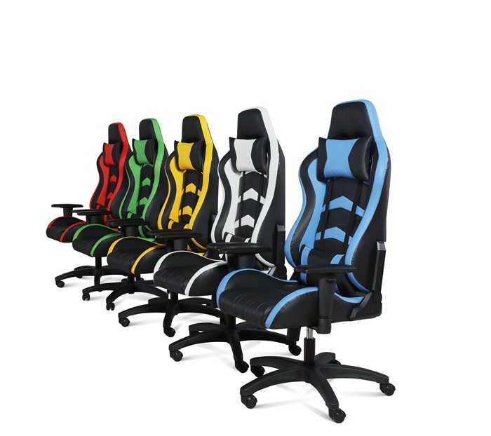 12kg 0.165CBM Esports Swivel Posture Executive Leather Office Chair PU Leather Ergo