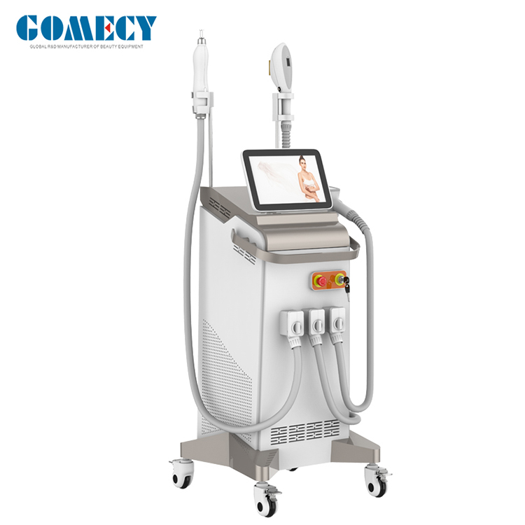 Switched Nd Yag Laser IPL SHR Elight Machine Hair Removal Skin Rejuvenation