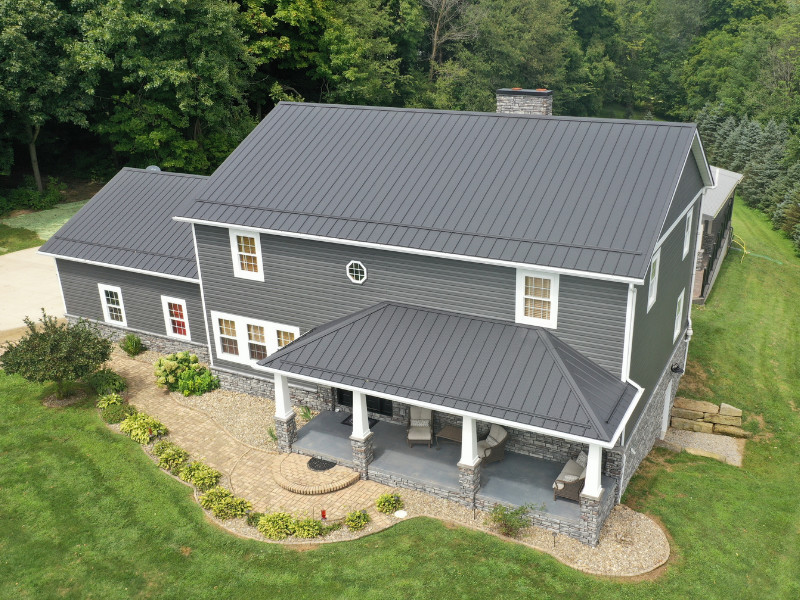 Charcoal Textured Steel PVDF 40-years IBR Z275 PPGI PPGL AZ150 0.60 HDP Metal Roof Sheet Corrugated Roof Matt Chromadek