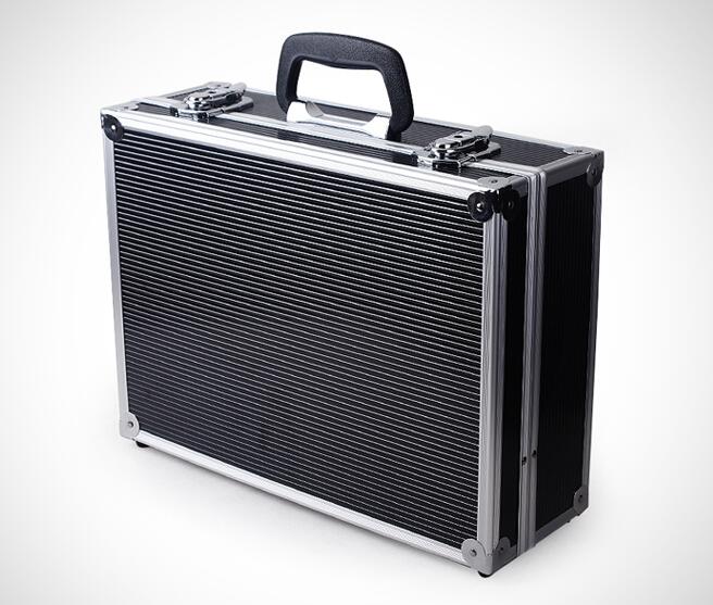 Aluminum New Framed Locking Gun Pistol Handgun Lock Box Hard Storage Carry Case