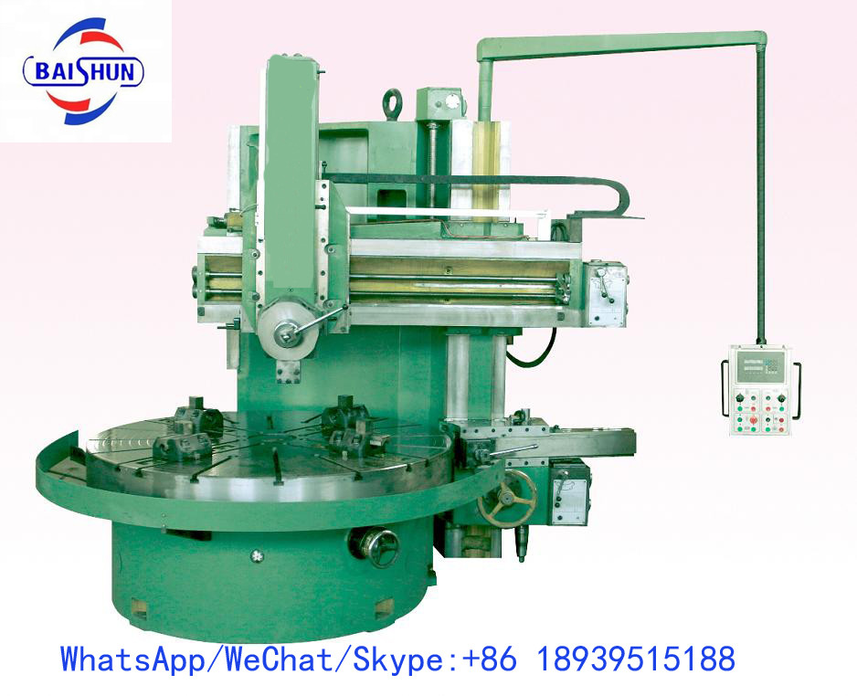 High Speed Single Column Vertical Turning Lathe Machine For Metal Work