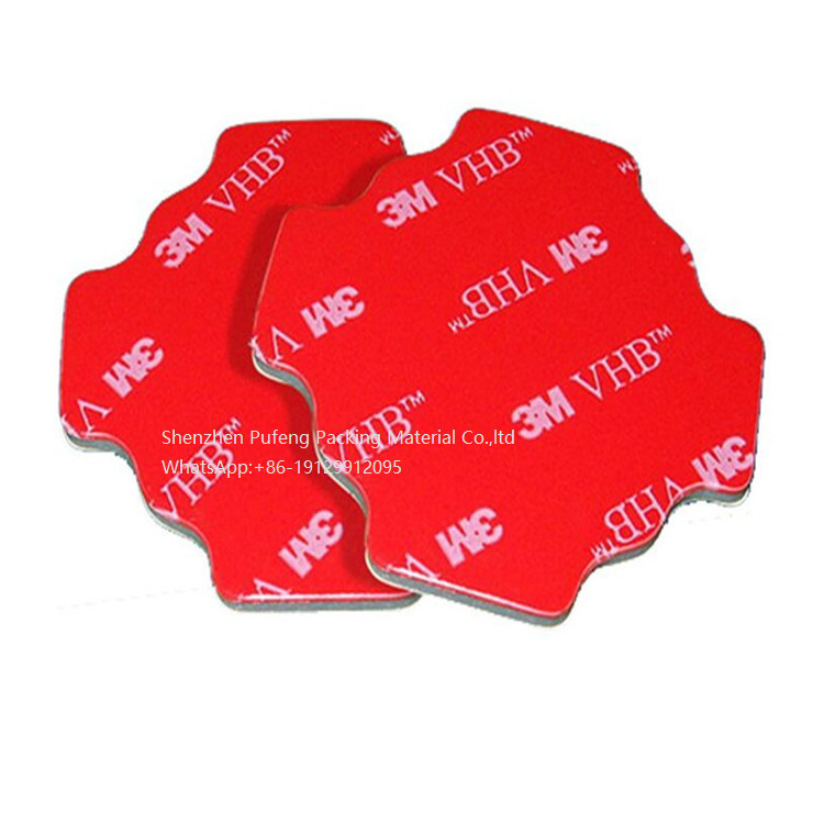 3M5962 Waterproof Die Cut Adhesive Tape Double Sided Thin Adhesive Pad Sheet