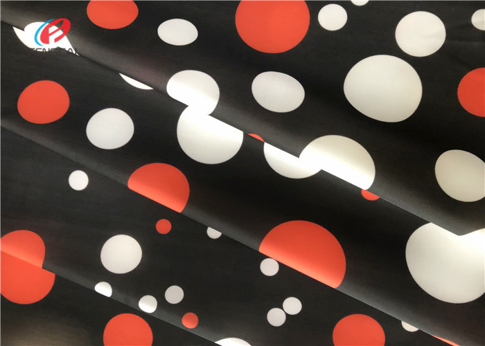 Customer Printed Stretch Polyester Spandex Fabric Breathable For Underwear Swimwear