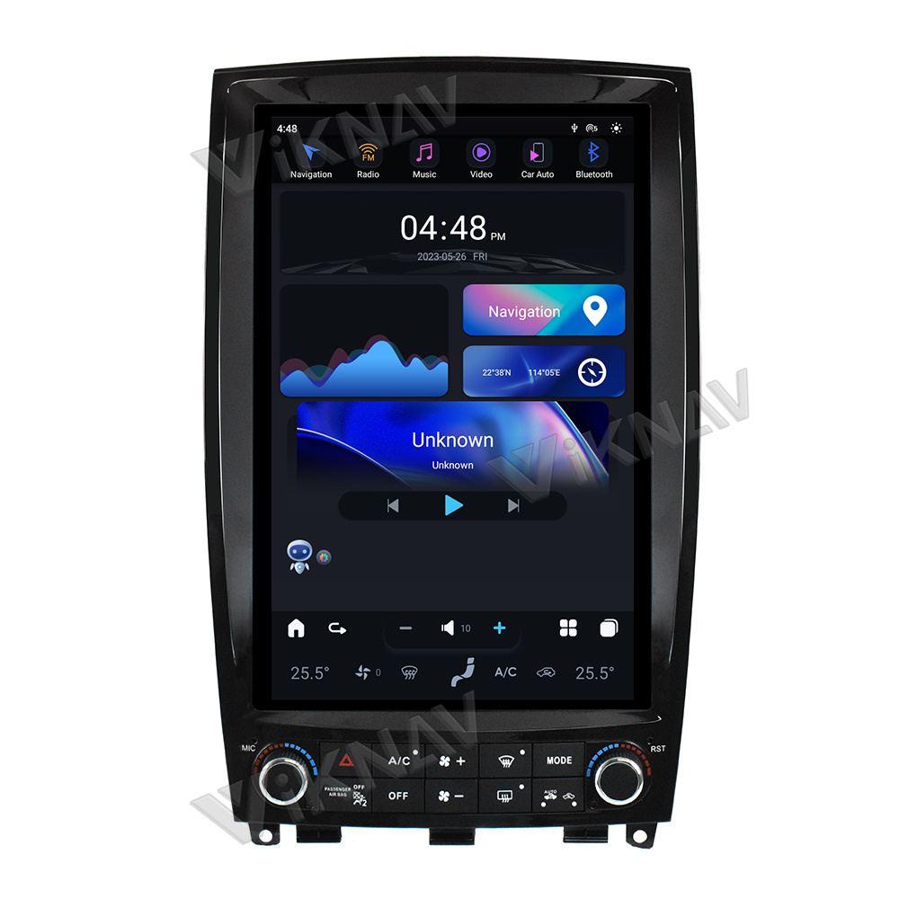 Viknav Car Radio For Infiniti QX50 EX25 (2010-2017) multimedia player Touch Screen Stereo GPS Navigation Audio