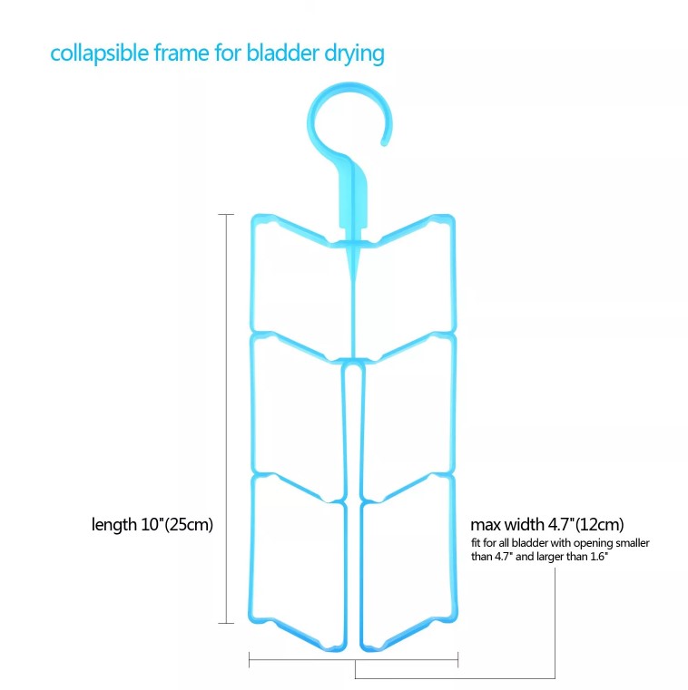 BPA Free TPU 2.0L Triathlon Water Bottle Hydration Storage Bladder