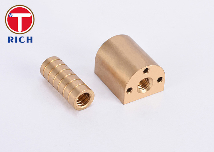 Brass Cnc Turned Parts Mechanical hardware processing copper parts turning precision textile machine parts