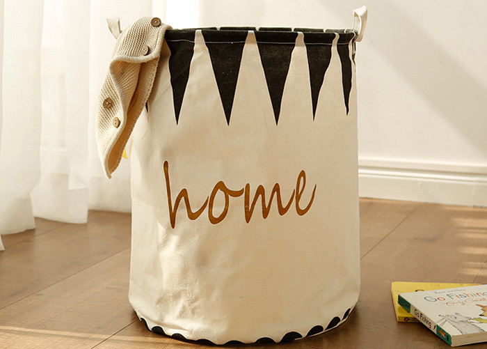 Foldable waterproof washing laundry clothes basket baby toy storage bag large box customizable colors banjour triangle