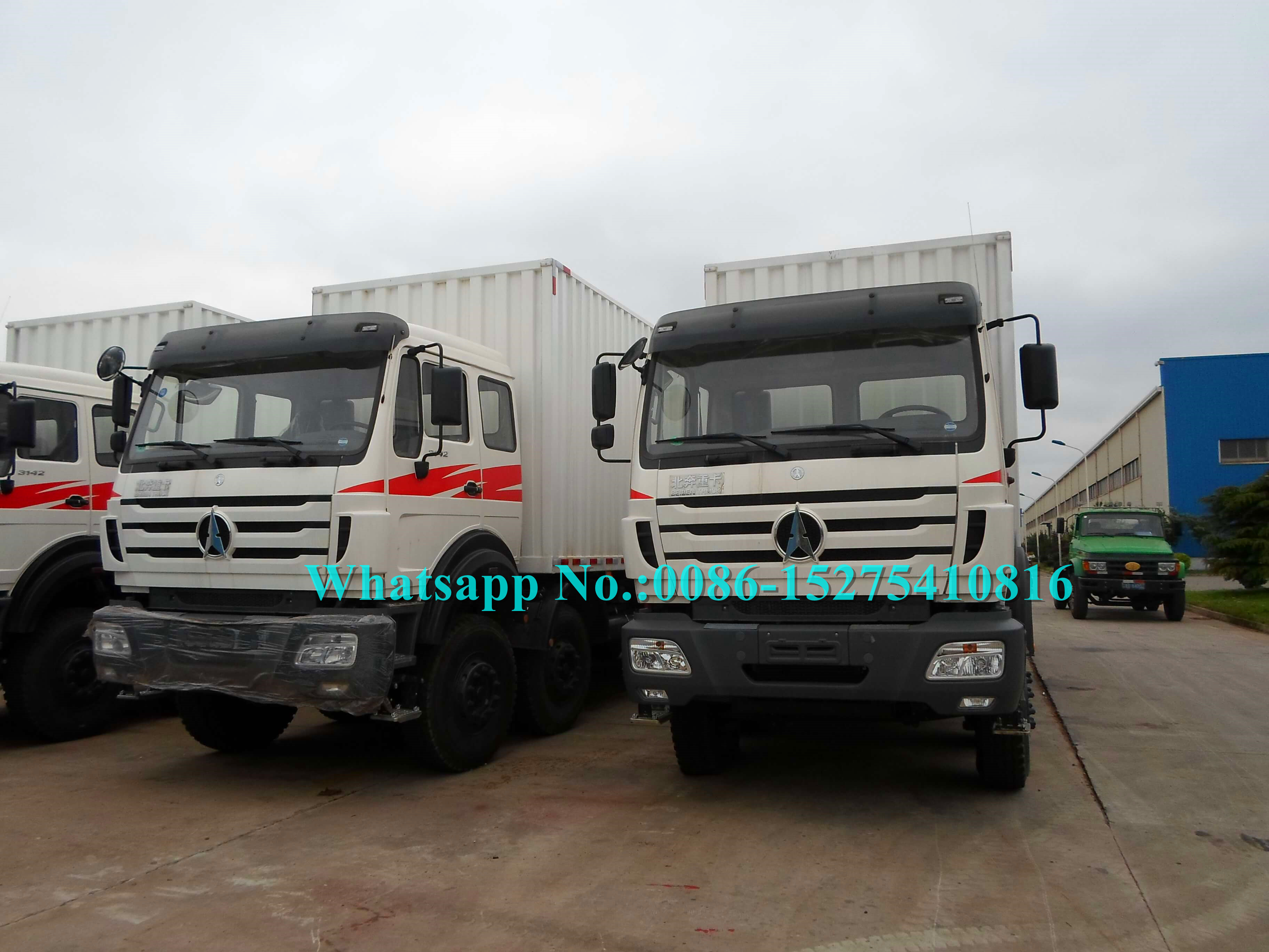 North Benz Beiben brand 8x4 4138B 50Ton 380hp 12 wheeler Heavy Off Road Container Cargo Truck for rough terrain road