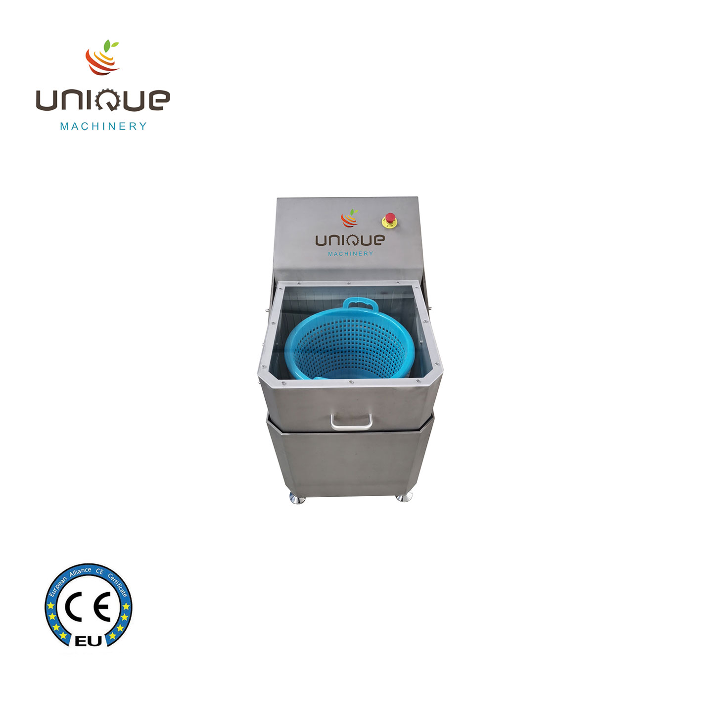 Salad Leaf Vegetable Spin Dryer with Stainless Steel 304 Material and Easy Operation