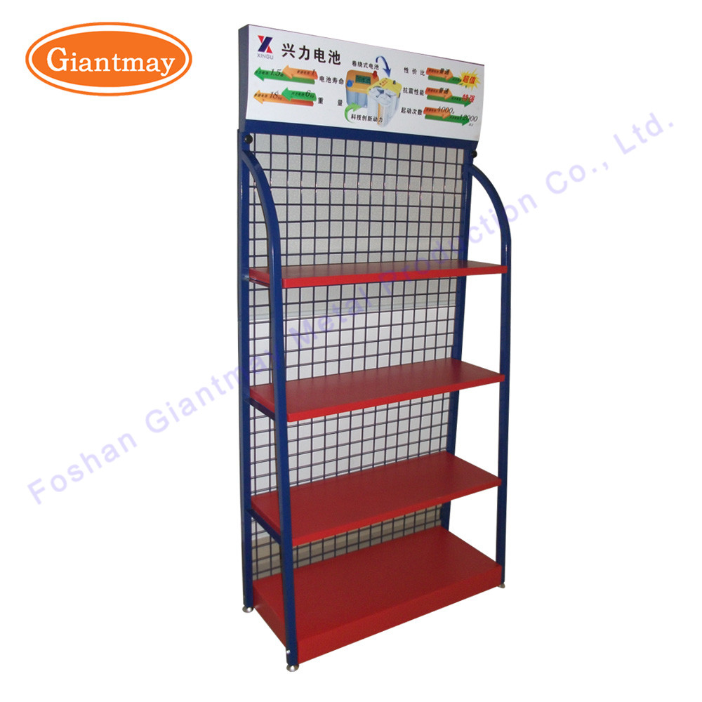 Retail Bottle Lubricant Stand Metal Oil Display Rack