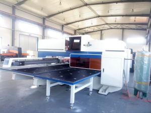 Buy cheap Industrial Hydraulic Turret Punching Machine With Rotary Tooling Stations product