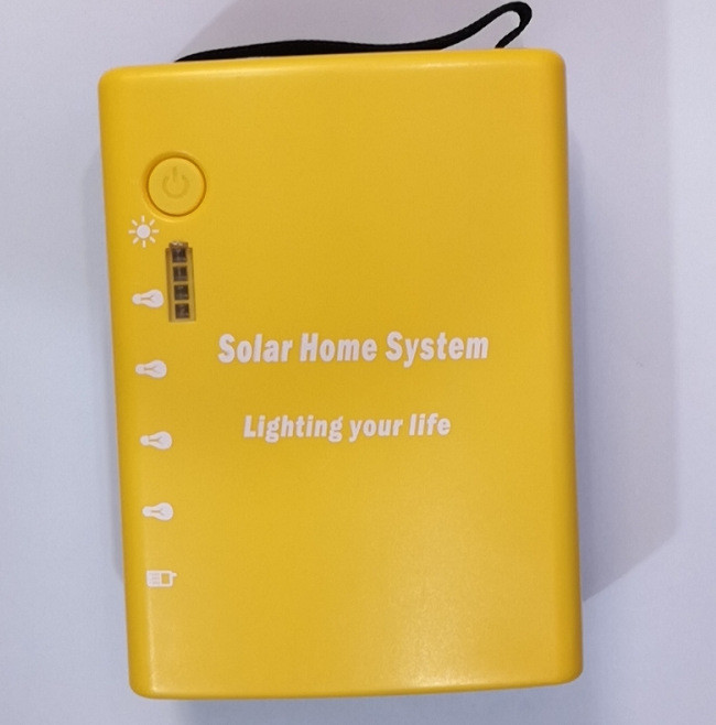 Outdoor Portable Solar Lighting Systems DC 9V With Rechargeable Lead Acid Battery