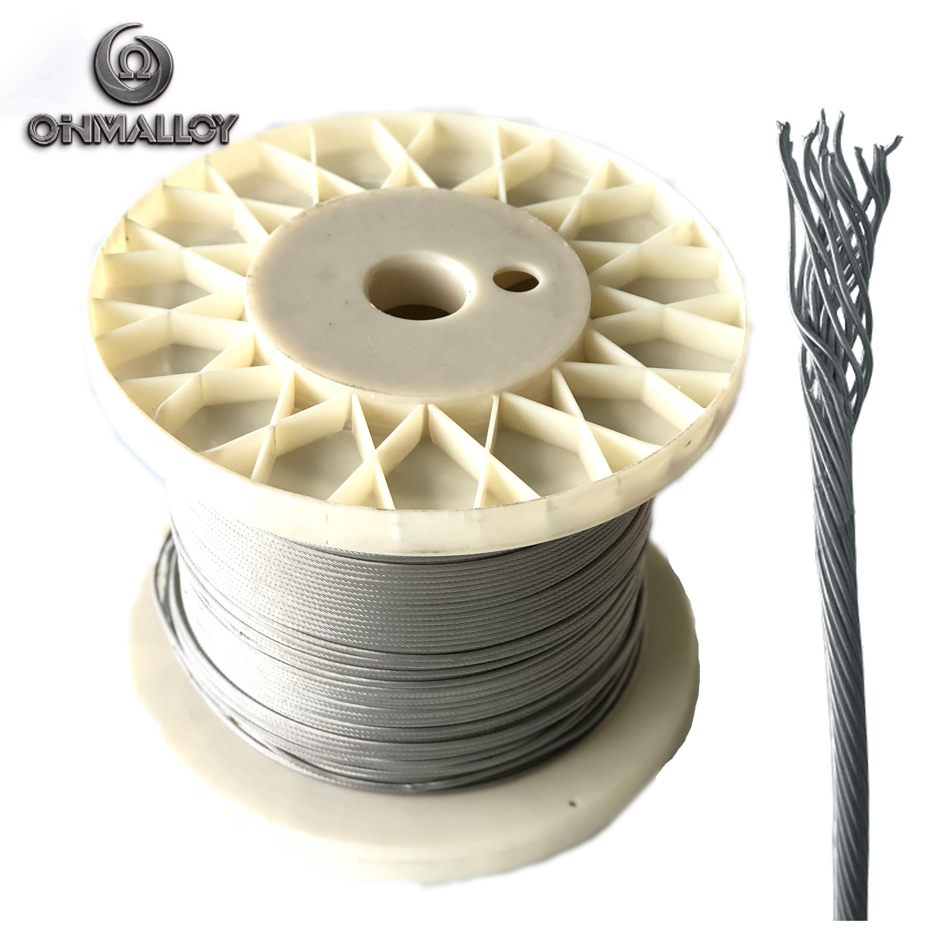 NiMn2 Stranded Wire For Ceramic Spreader Mats Accessory 0.61mm X 19