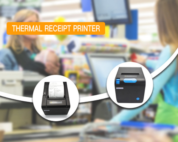 POS Receipt High Speed Line Printer Thermal 80mm Auto Cutter 250mm/s