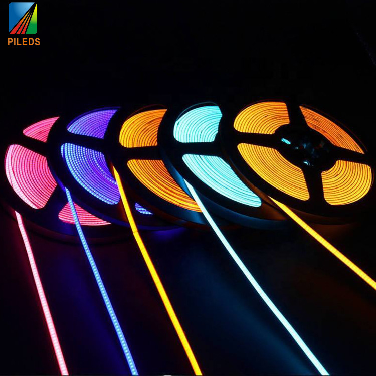 10W 24V FOB LED Strip , COB Rope Light 768leds Waterproof 1440lm/m