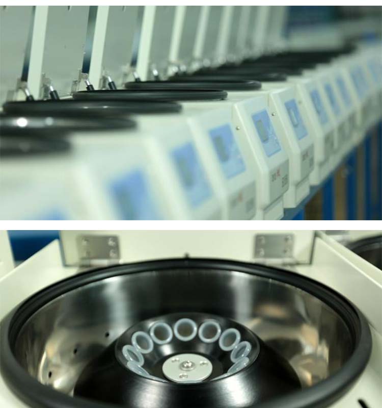 1200W Tabletop High Speed Centrifuge 16000RPM With LCD Display