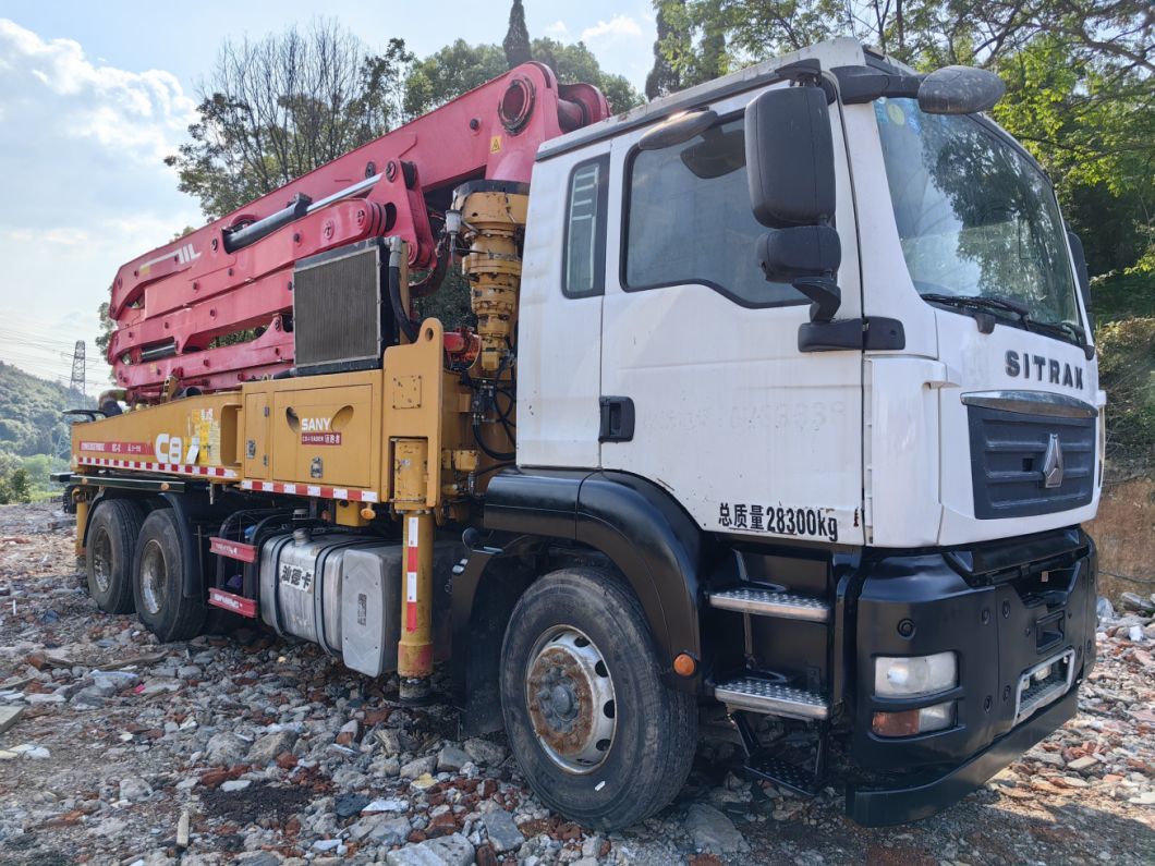 2017 Concrete Boom Pump 38m Heavy Equipment Used Concrete Pump Truck