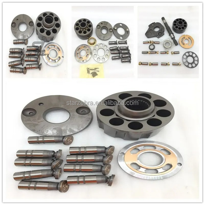 Excavator Accessories Hitachi ZAX120-6 Walking Motor Pump Bile Plunger Nine-Hole Distribution Plate Swash Plate Copper Head Plan