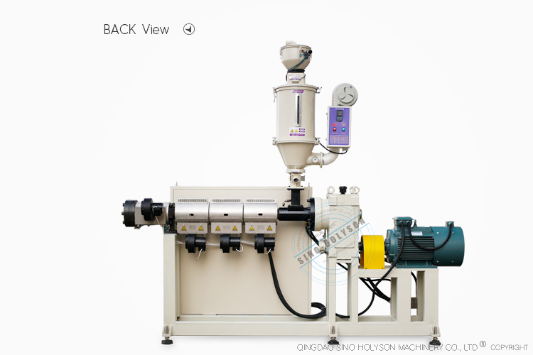 CE ISO SJ 45mm Single Screw PE Pipe Extruder Machine 22kw