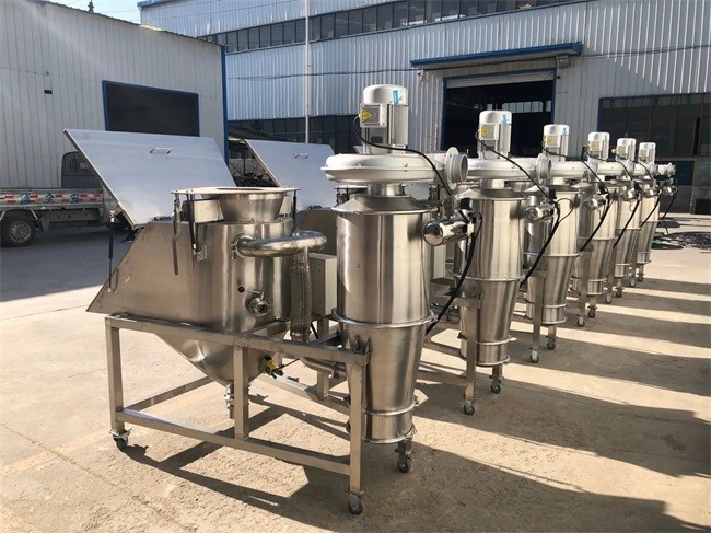 Automatic High Speed Carbon Steel Bag Dump Station For Cement Sand Granule