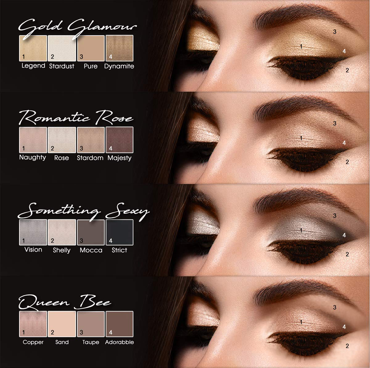 ISO 22716 Smoky Matte Cream Eyeshadow