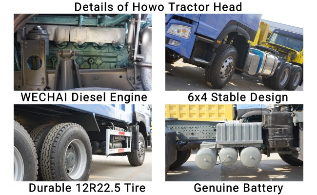 TITAN Howo Used Sinotruk for Sale  Used Tractor Trucks for Sale Near Me