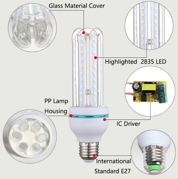 360 Degree Corn Cob Led Light Bulbs 1450lm , Eco Friendly Led Corn Bulb E27