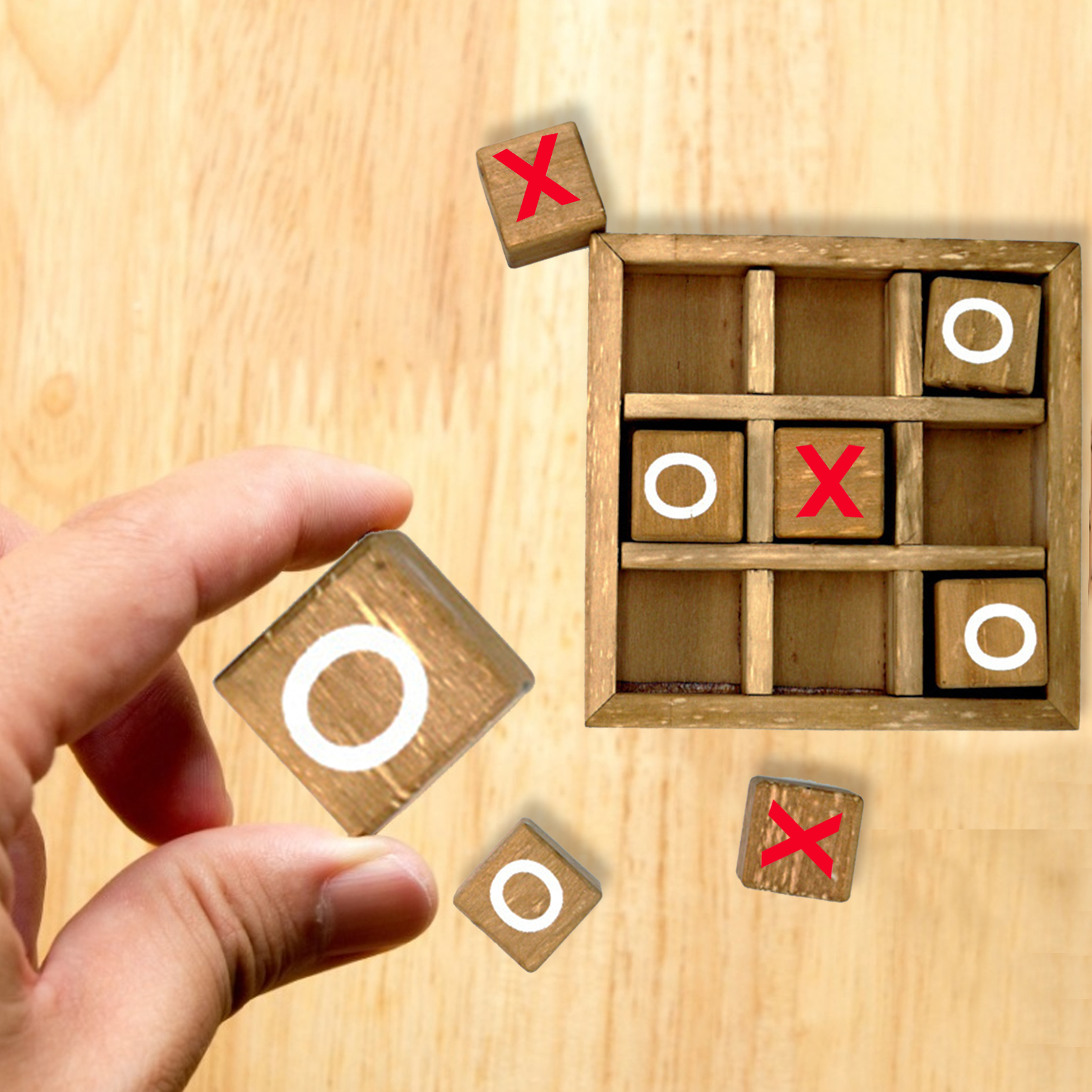 Entertainment 3cm Wooden Chess Pieces Interaction Game Unisex