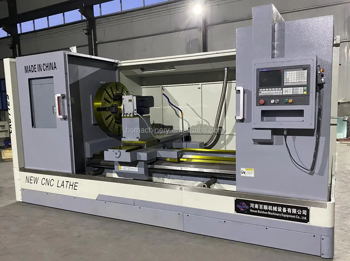 CK61125 Flat Bed Cnc Lathe Horizontal Automatic Turning Machine