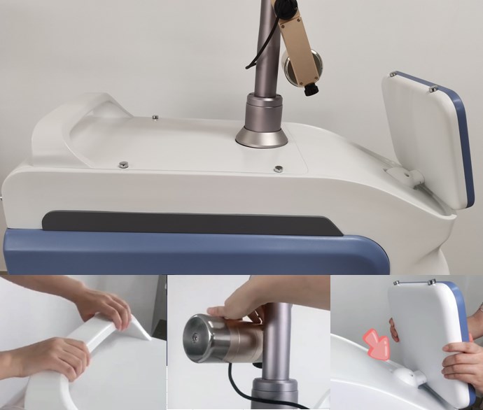 Painless Q Switch Tattoo Removal Machine Professional Tattoo Removal Machine 532nm