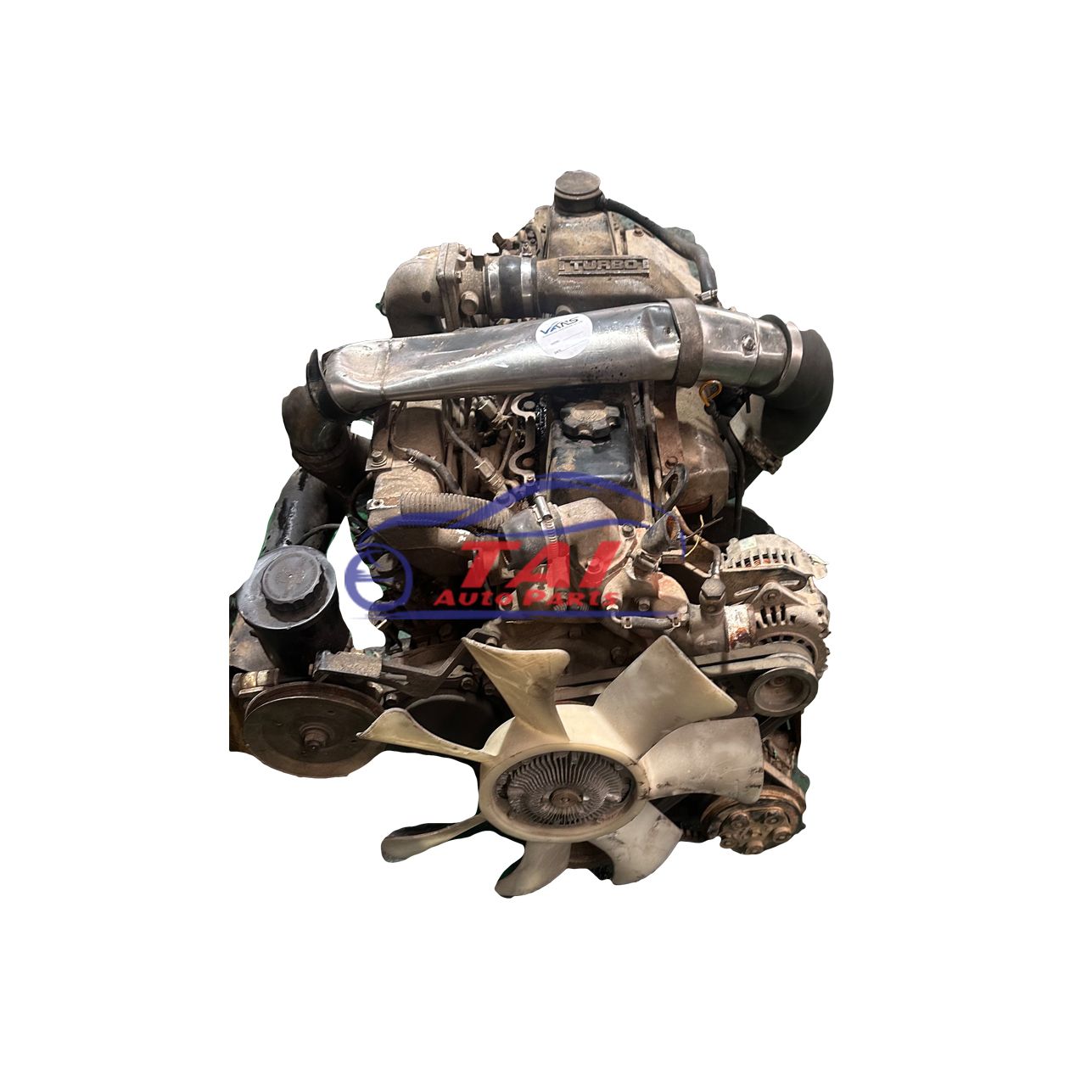 Japanese Used Auto Parts TD42 Turbo Engine Without Gearbox Japanese Car Parts for Nissan Patrol Wooden Box Diesel Engine Steel