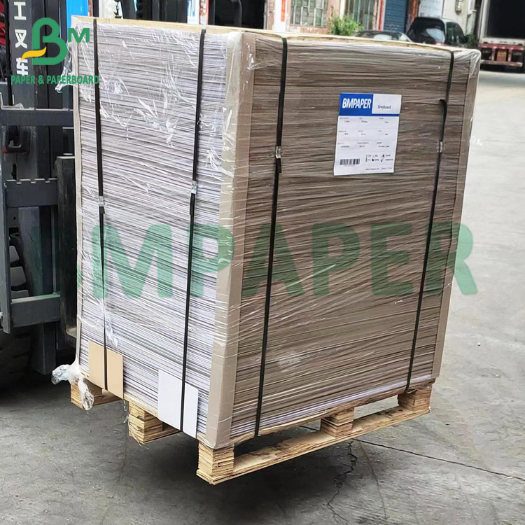 Double Side White Hard Stiffness Solid Cardboard 1mm 1.2mm 1.5mm Book Binding Board